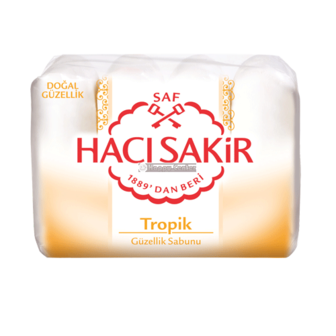 HACI SAKIR TROPIK GUZELLIK SABUNU 24X4X70 GR