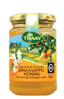 DE TRAAY EKO SINAASAPPEL HONING 6X350 GR