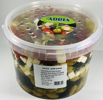 ADRIA MIX OLIJVEN 3.2 KG