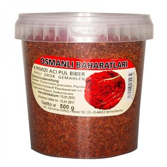 OSMANLI ACI PUL BIBER 6X500 GR