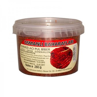 OSMANLI ACI PUL BIBER 12X250 GR