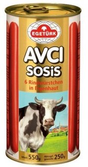 EGETURK AVCI SIGIR SOSIS 12X250 GR