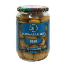 MARMARABIRLIK KIRMA YESIL ZEYTIN 6X400 GR CAM