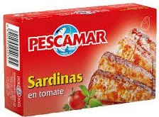 PESCAMAR SARDINES DOMATESLI 50X115 GR