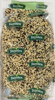 TAZEDEN KINOA MIX SIYAH-BEYAZ 12X400 GR