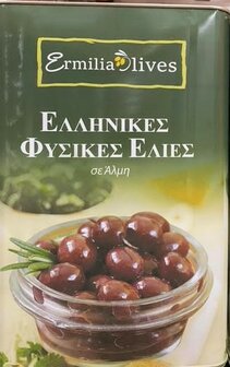 ERMILIA KALAMATA ZEYTIN CEKIRDEKSIZ JUMBO 10 KG