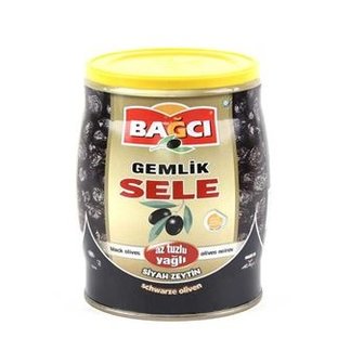 BAGCI SELE ZWARTE OLIJVEN 12X750 GR