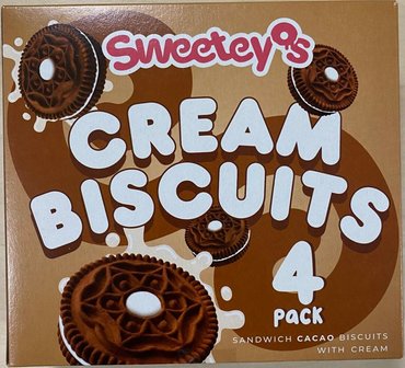 SWEETEYS KAKAO BISCUITS 24X4X68 GR