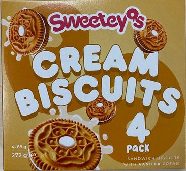 SWEETEYS VANILYA BISCUITS 24X4X68GR