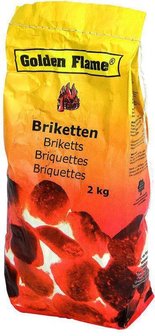  GOLDEN FLAME KOLEN BRIKETTEN 8X2 KG