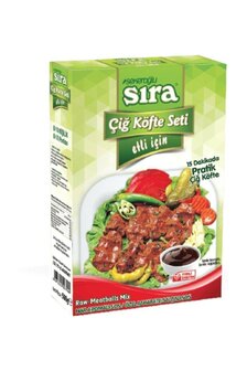 SIRA CIG KOFTE MET VLEES 12X550 GR MET CADEAU