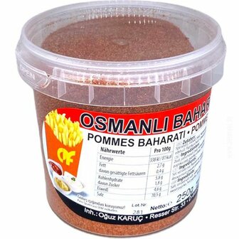 OSMANLI PATAT KRUIDEN 12X250 GR