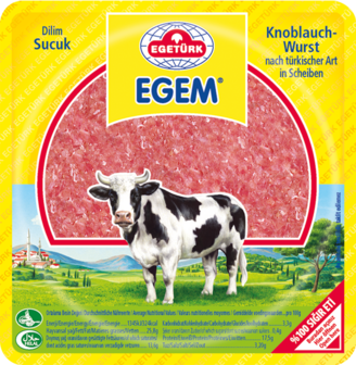 EGETURK EGEM DILIM SUCUK 16X150 GR