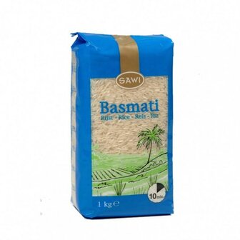 SAWI BASMATI RIJST 10X1 KG