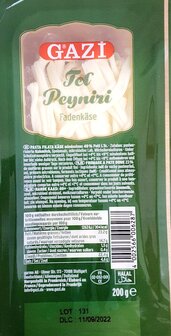 GAZI TEL PEYNIR 40% 14X200 GR  