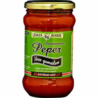 LEKKER BEKKIE SURINAAMSE PEPER GEMALEN  6X290 ML