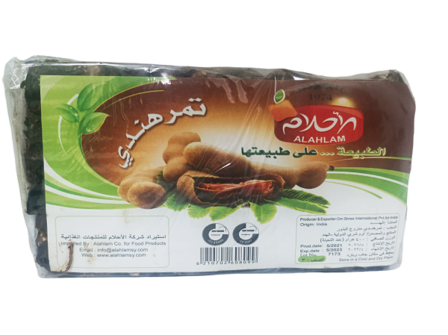 AL AHLAM  TAMARINDE CEKIRDEKSIZ 50X400 GR