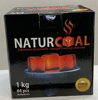 NATUR COAL WATERPIJP KOLEN 20X1 KG