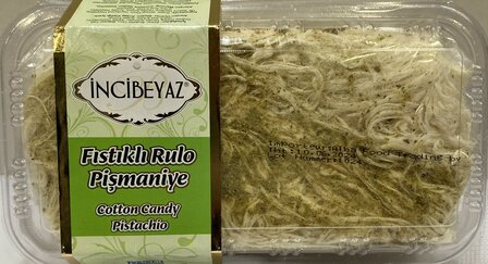 INCI BEYAZ RULO FISTIKLI PISMANIYE 12X250 GR