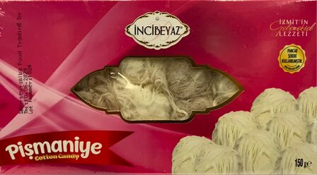 INCI BEYAZ PISMANIYE SADE&amp;KAKAOLU  24X150 GR