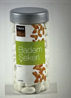 TAHA AMANDEL SNOEP 24X250 GR