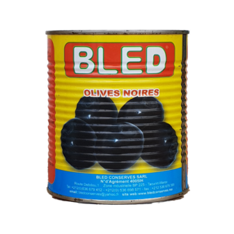 BLED SIYAH CEKIRDEKLI ZEYTIN 12X850 GR