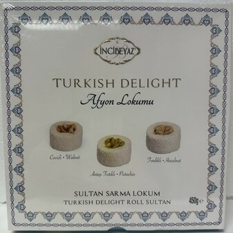 INCI BEYAZ SULTAN AFYON SARMA LOKUM 12X450 GR