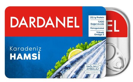 DARDANEL HAMSI ZEYTIN YAGLI 12X100 GR