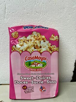 STI CASA MAYOR POPCORN MET SEKER 12X3X100 GR