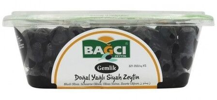 BAGCI SIYAH HAZIR LIMONLU ZEYTIN 12X400 GR