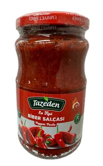 TAZEDEN BIBER SALCASI ACILI 12X350 GR