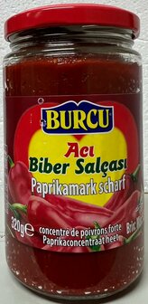 BURCU  BIBER SALCA ACILI 12X320 GR