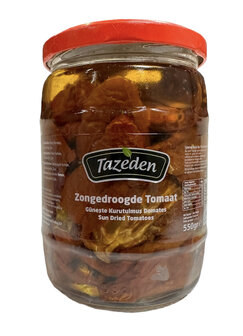 TAZEDEN GEDROOGDE TOMATEN 12X580 ML