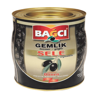 BAGCI SELE ZWARTE OLIJVEN 4X1.5 KG