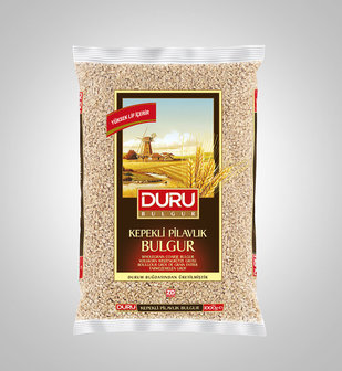 DURU BULGUR KEPEKLI PILAVLIK 12X1 KG