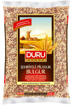 DURU BULGUR TEL SEHRIYELI PILAVLIK 12X1 KG