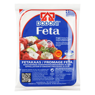 DODONI FETA KAAS VACUM 6X1 KG