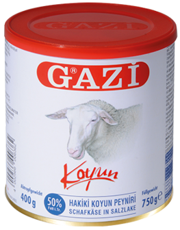 GAZI KOYUN PEYNIRI 6X400 GR