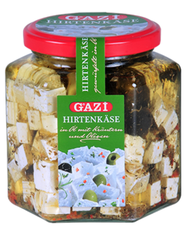 GAZI FETA BLOKJES MET OLIJVEN 6X375 GR