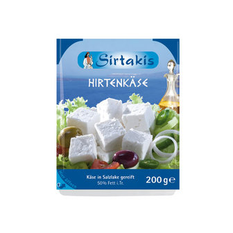 SIRTAKIS GRIEKSE FETA KAAS VACUM 12X200 GR