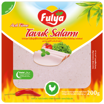 FULYA TAVUK DILIM SALAM BIBERLI 12X200 GR