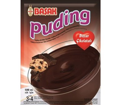 BASAK PUDING BITTER CIKOLATALI 12X105 GR