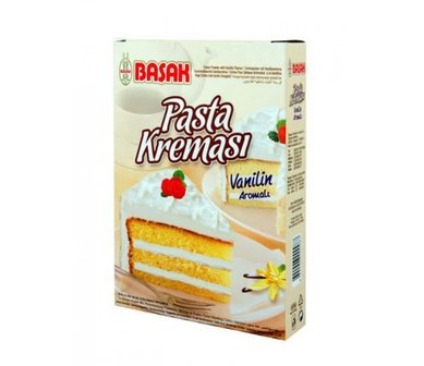 BASAK PASTA KREMA TURKSGEBAK VANILLE 12X140 GR