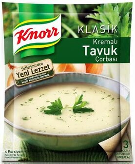 KNORR TAVUK CORBA KREMALI 12X62 GR