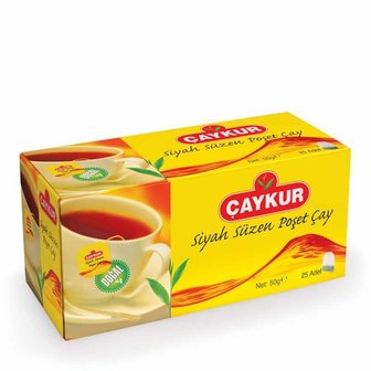 CAYKUR ZWARTE THEE 24X50 GR