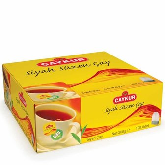 CAYKUR SUZME POSET SIYAH CAY 16X200 GR