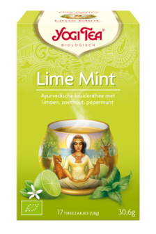 YOGI THEE LIME MINT 6X17 STUKS