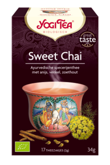 YOGI THEE SWEET CHAI 6X17 STUKS