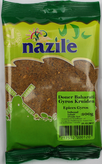 NAZILE DONER KRUIDEN 15X100 GR