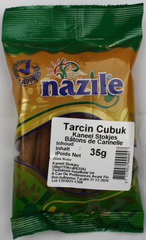 NAZILE KANEELSTOKJES 15X35 GR